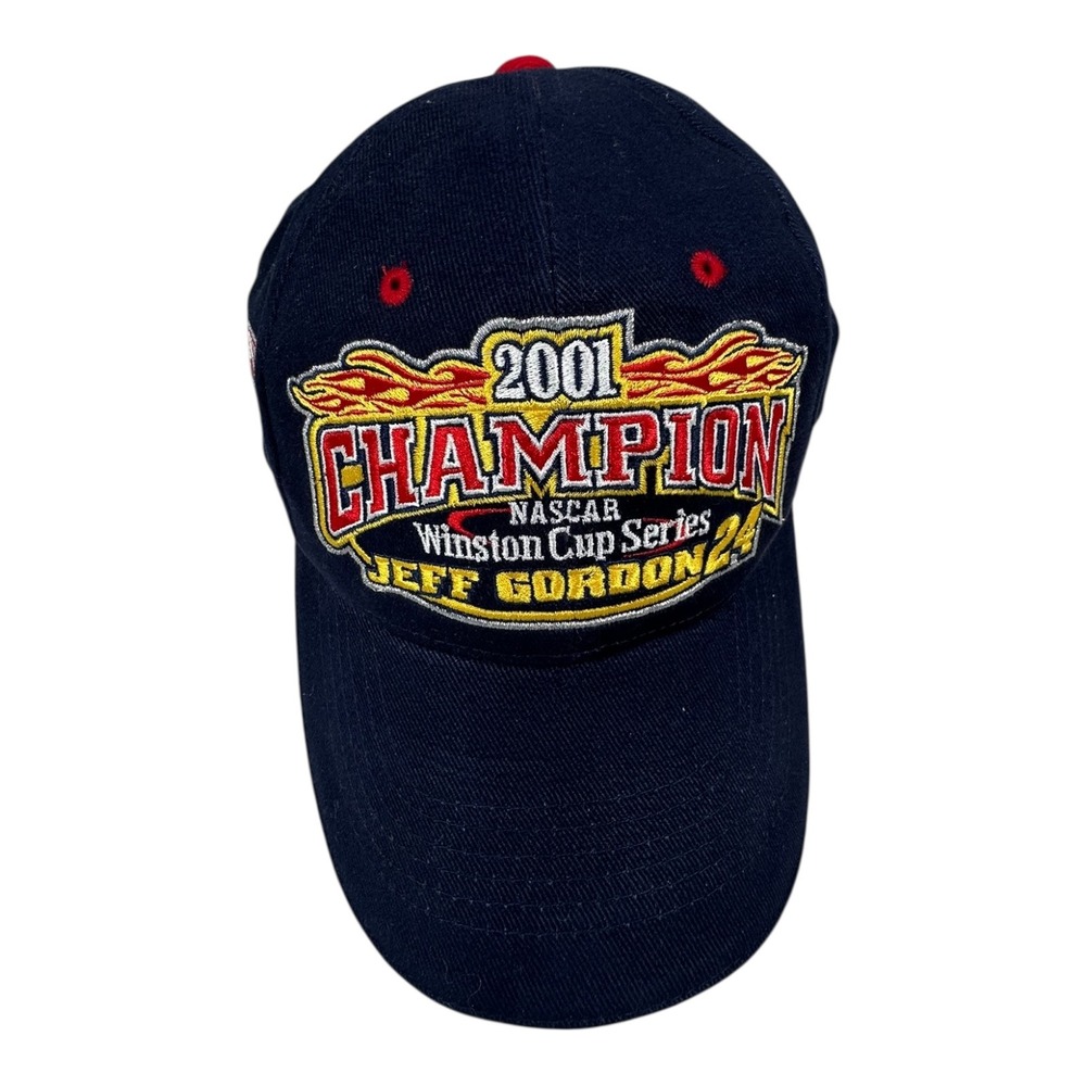 Jeff Gordon NASCAR‎ 2001 Champion Winston Cup Series Hat Cap Chase Authentics